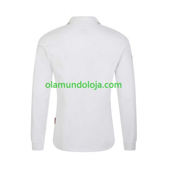 Camisola Rugby Inglaterra Homem Equipamento Primeiro RWC 2023 Manga Comprida